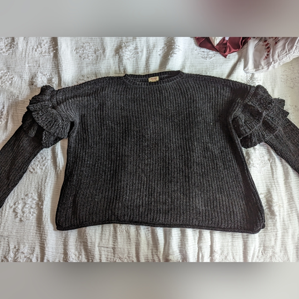 Puffy Sleeve Sweater